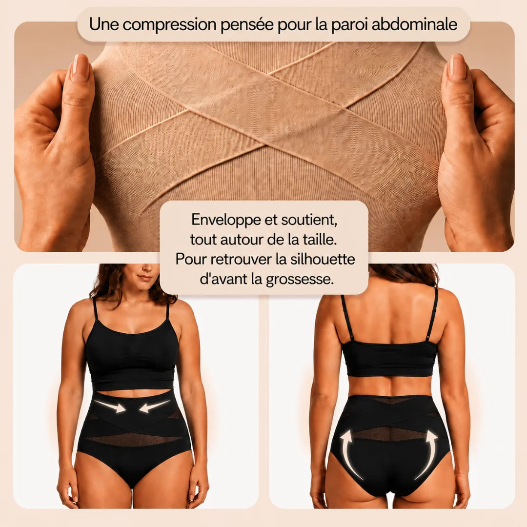 Schéma du maintien à 360° de la culotte Veltro